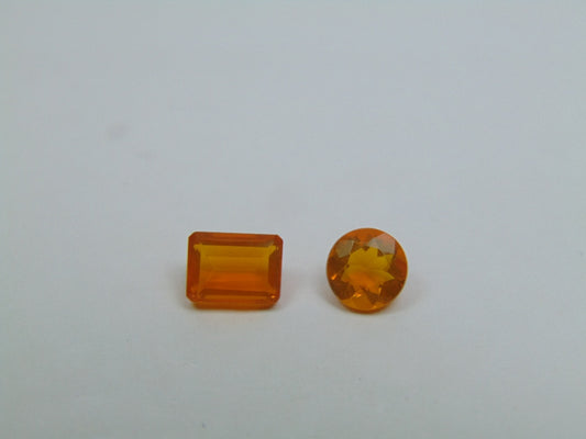 2.20ct Opala de Fogo  8x5mm 7mm