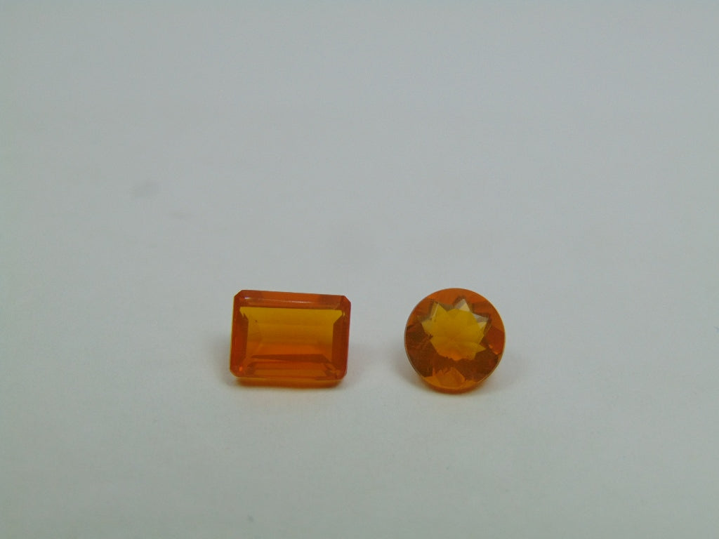 2.20ct Opala de Fogo  8x5mm 7mm