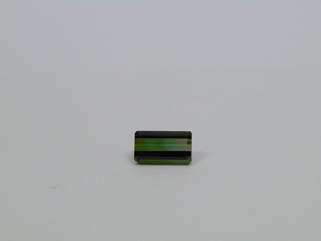 2.08ct Tourmaline Bicolor 9x5mm