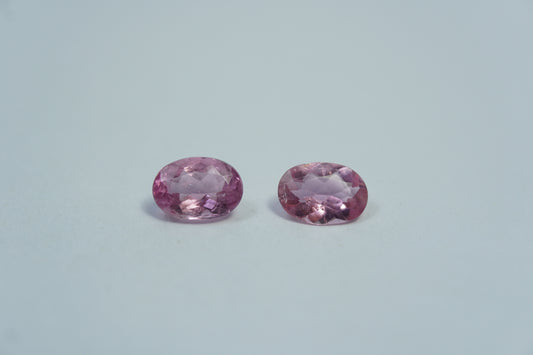 1.85ct Turmalina pair 7x5mm