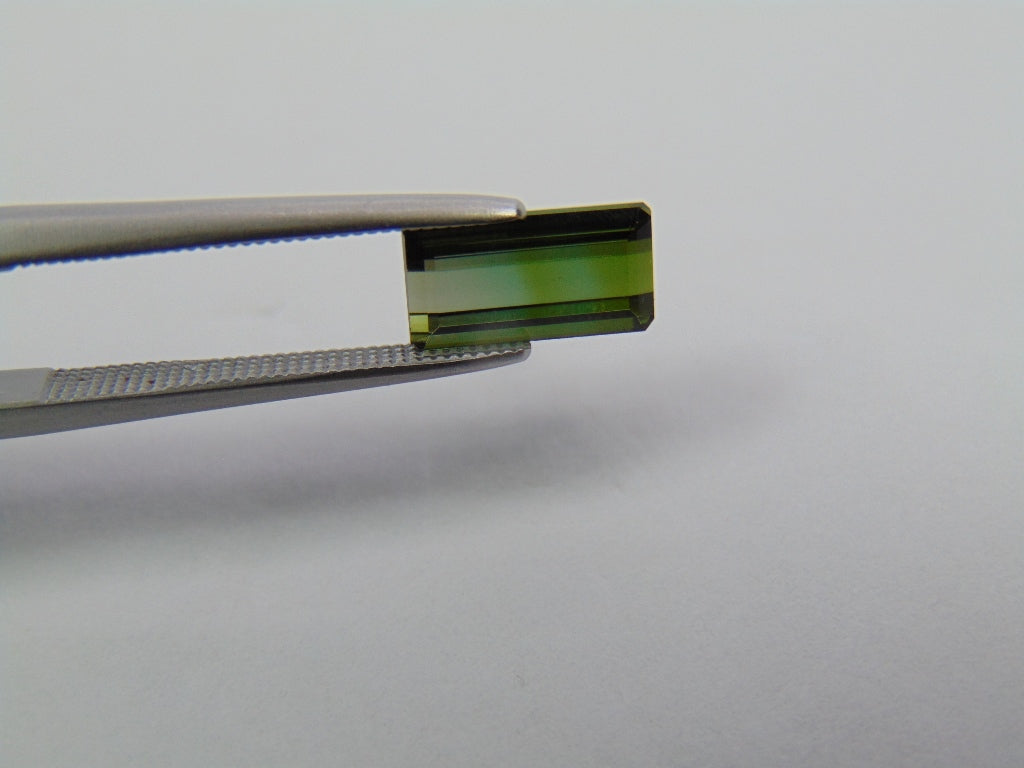 2.08ct Tourmaline Bicolor 9x5mm