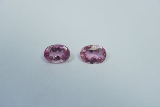 1.85ct Turmalina pair 7x5mm