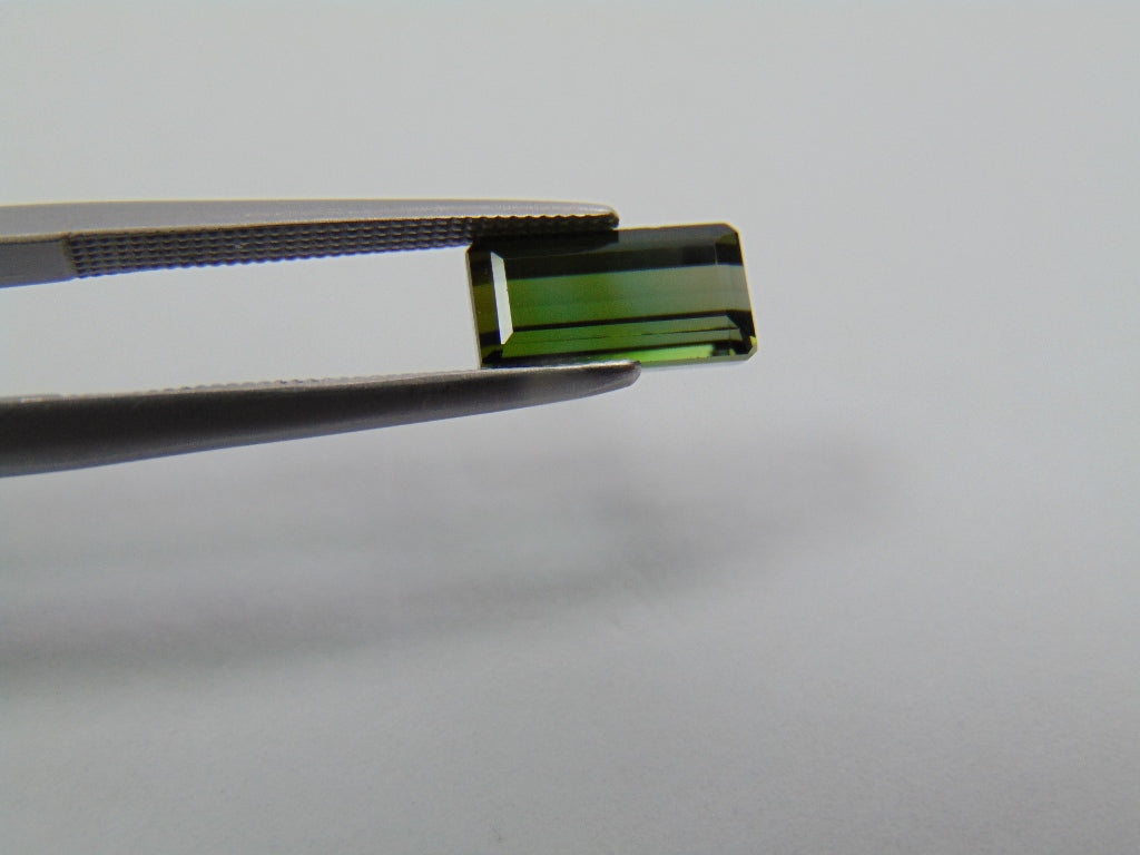 2.08ct Tourmaline Bicolor 9x5mm