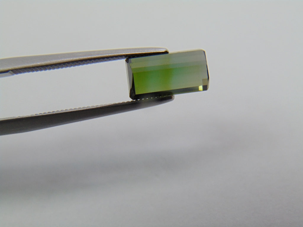 2.08ct Tourmaline Bicolor 9x5mm