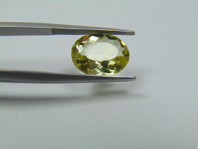 4.20ct Berilo Verde 13x10mm