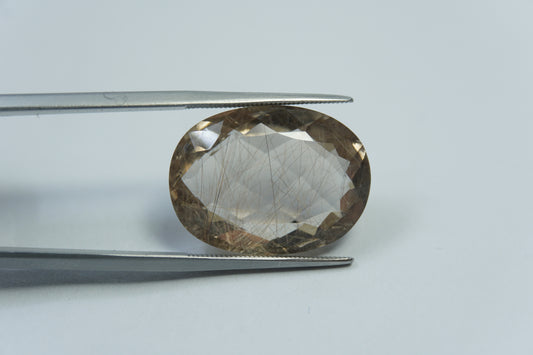 23.20ct Quartzo com inclusão 22x16mm