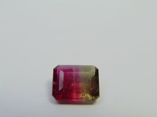 4.08ct Turmalina Bicolor 11x9mm