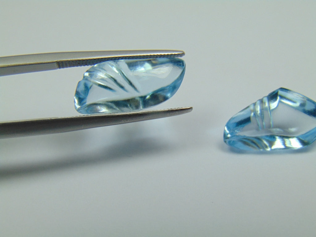 13ct Topázio 17x8mm 17x7mm