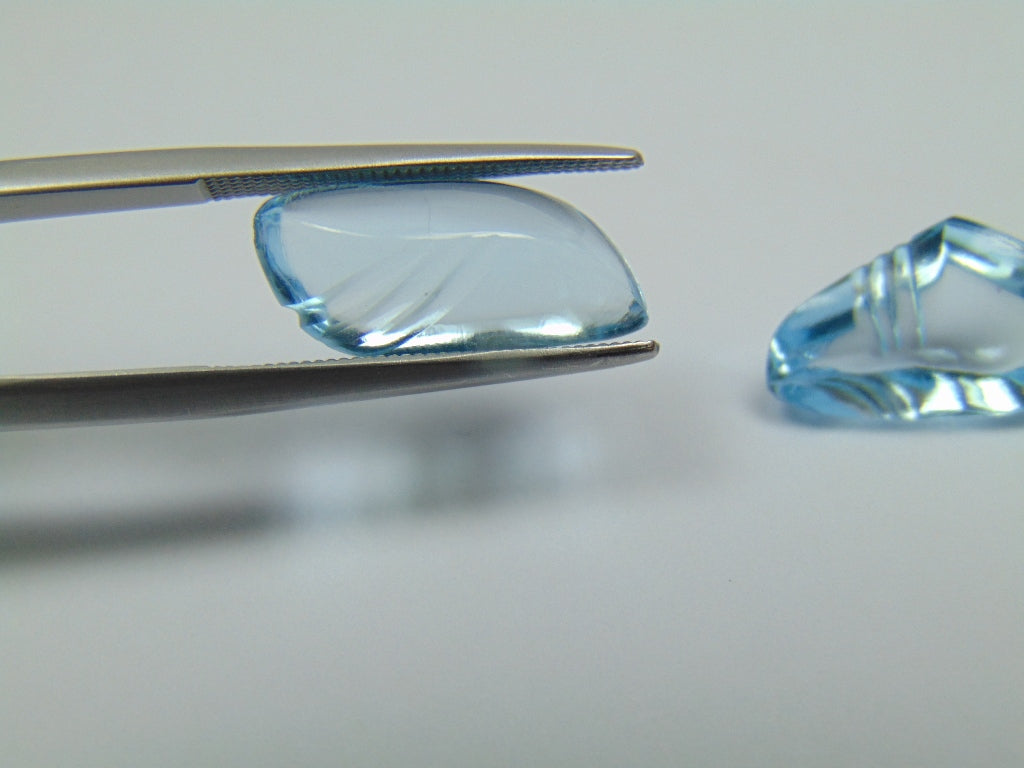 13ct Topázio 17x8mm 17x7mm