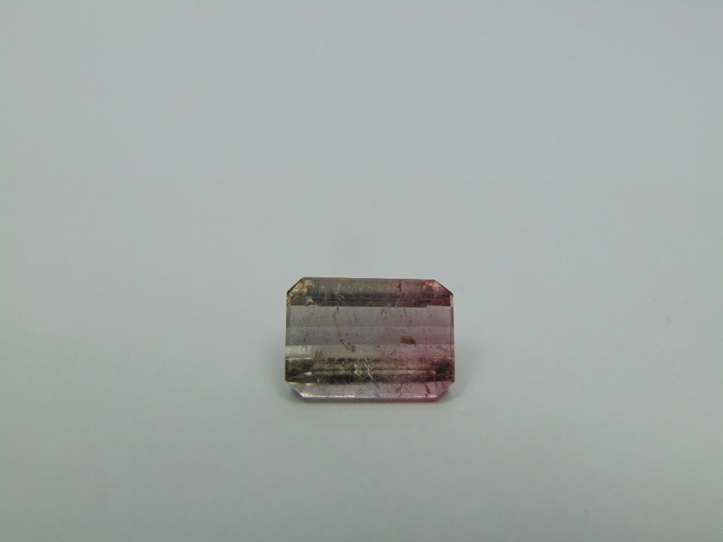 5.70ct Turmalina Bicolor 12x9mm