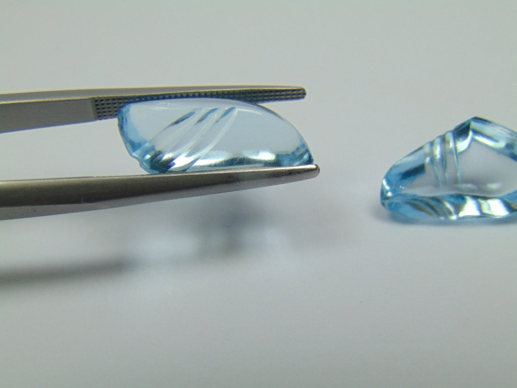 13ct Topázio 17x8mm 17x7mm