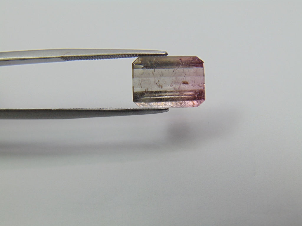 5.70ct Turmalina Bicolor 12x9mm