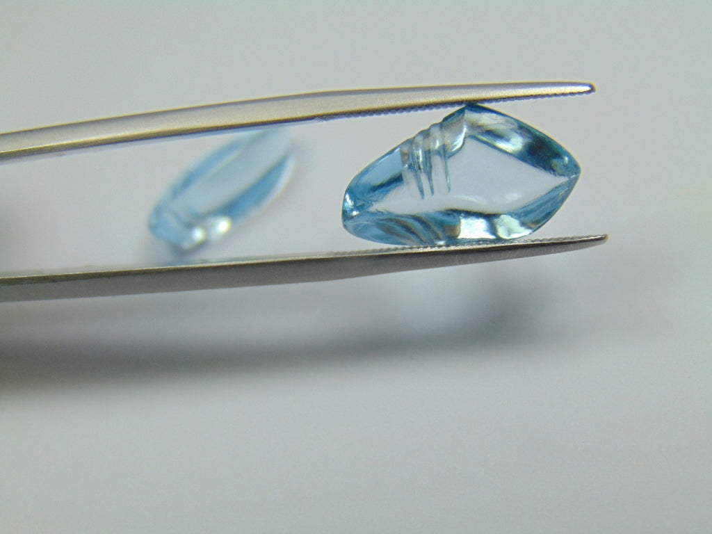 13ct Topázio 17x8mm 17x7mm