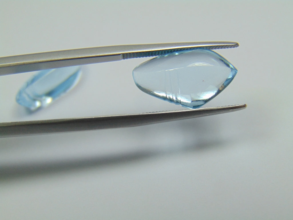 13ct Topázio 17x8mm 17x7mm