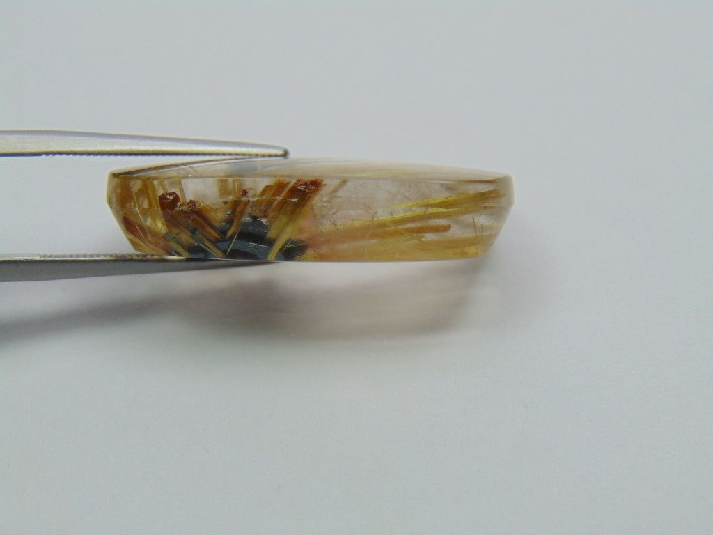 38.45ct Rutile 30x18mm