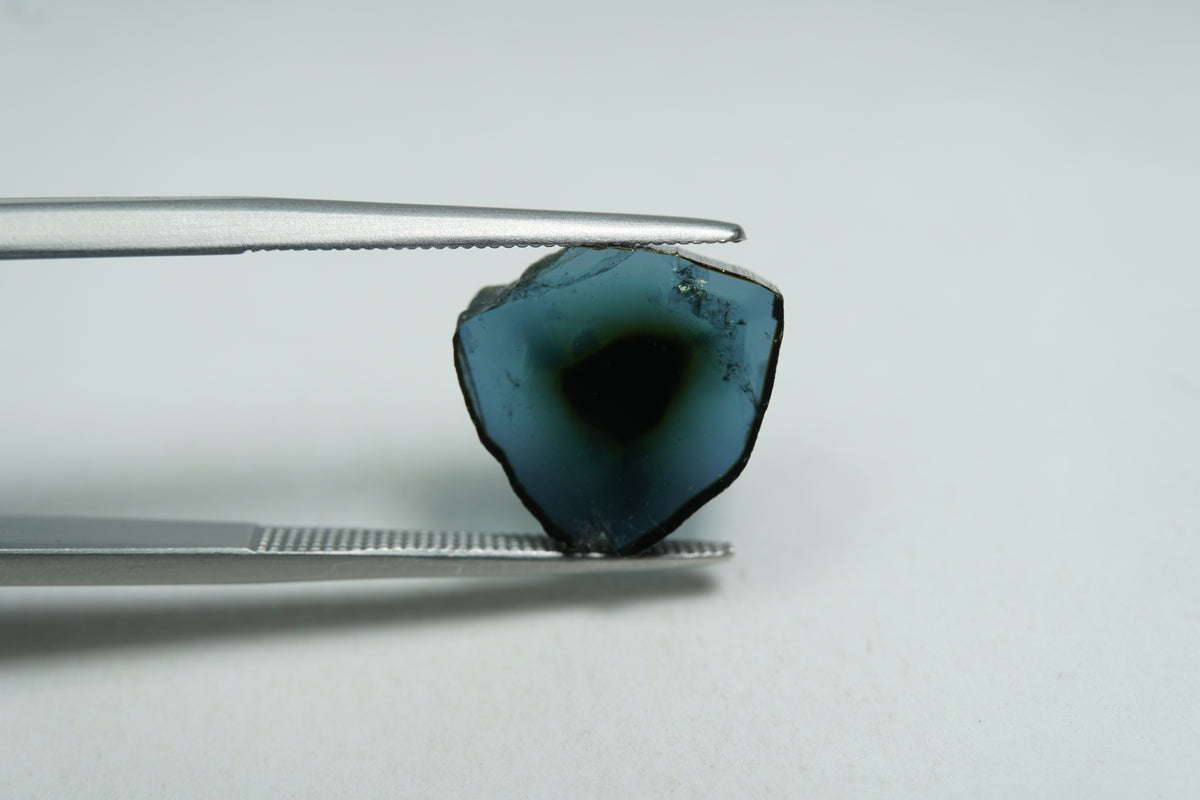4.88ct Turmalina melancia 13x12mm