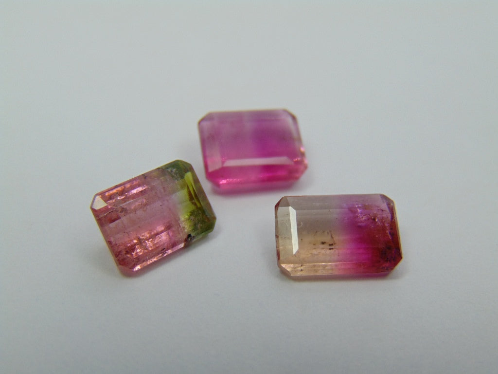 Turmalina Bicolor 5,78ct