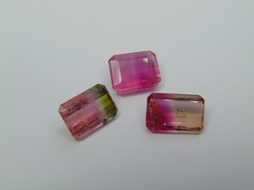 Turmalina Bicolor 5,78ct