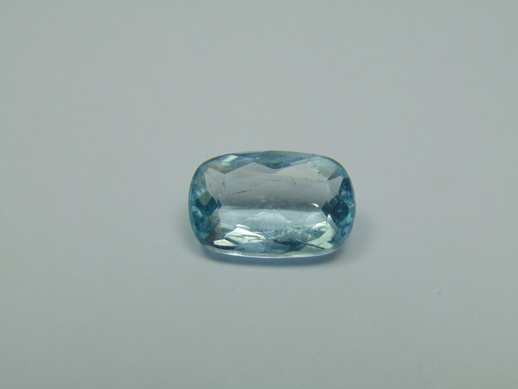 4.09ct Água-marinha 14x8mm