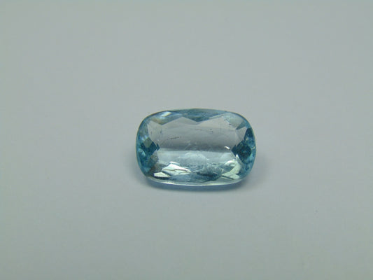 4.09ct Água-marinha 14x8mm