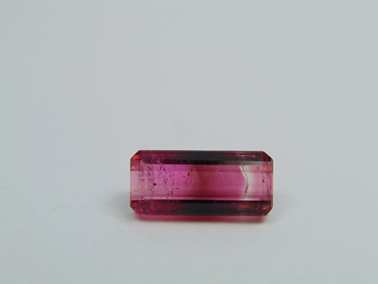 4.40ct Turmalina Bicolor 14x7mm