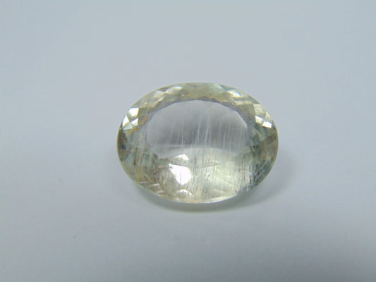 41.15ct Topázio Com Agulhas  25x19mm