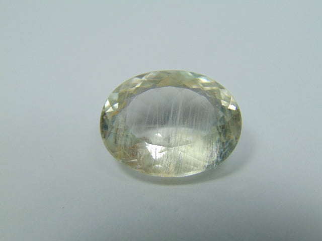41.15ct Topázio Com Agulhas  25x19mm