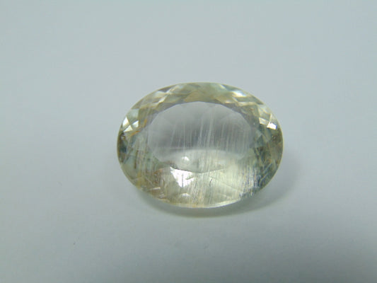 41.15ct Topázio Com Agulhas  25x19mm