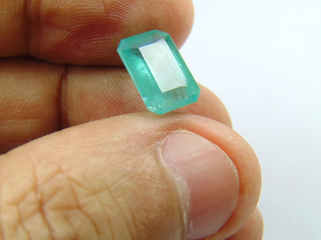 3.80ct Emerald 12x8mm