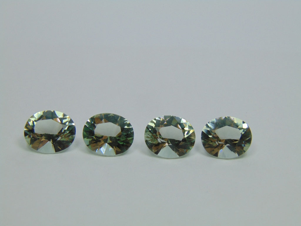 17,90 ct Prasiolita calibrada 12x10mm