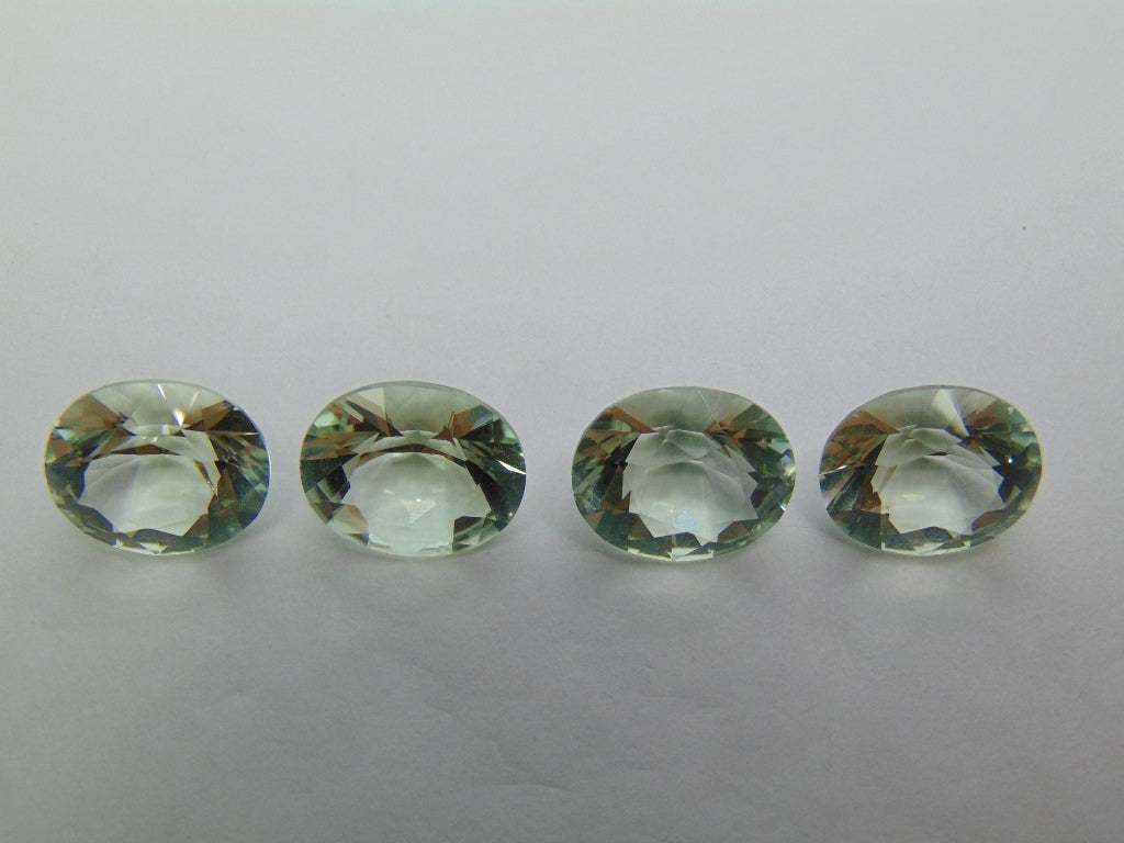 17.90ct Prasiolite Calibrated 12x10mm