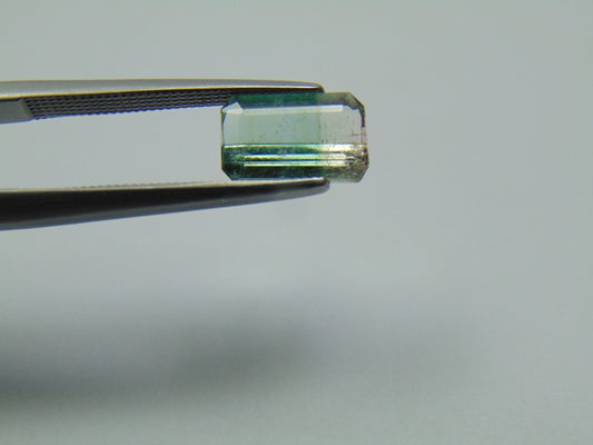1.35ct Turmalina Bicolor 9x5mm