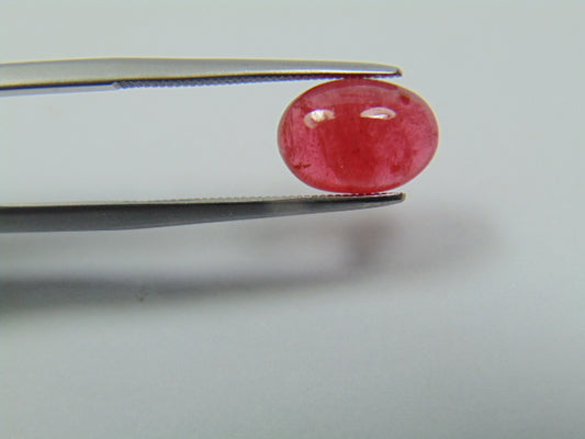 3.25ct Rodonita Cabochão 10x7mm