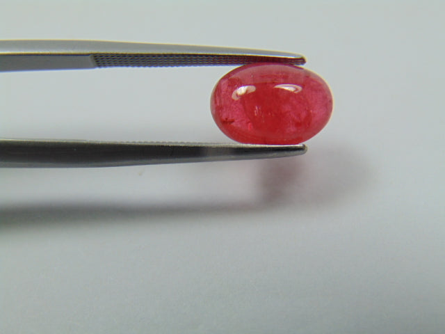 3.25ct Rodonita Cabochão 10x7mm
