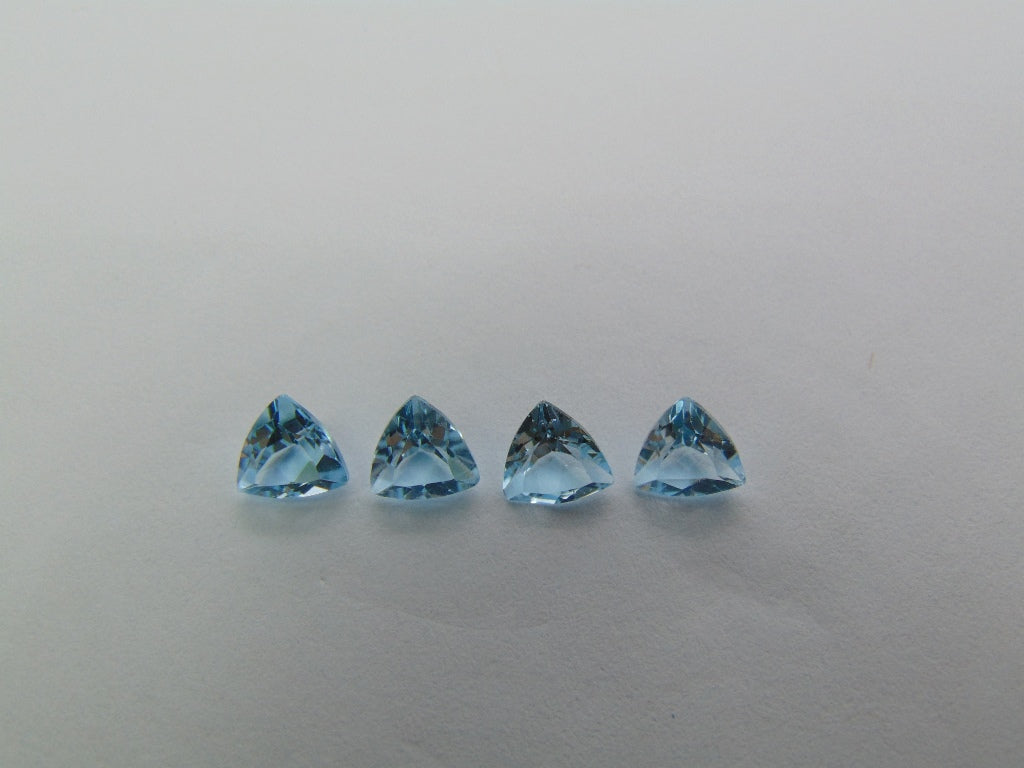 Topázio 3,25 ct calibrado 6 mm