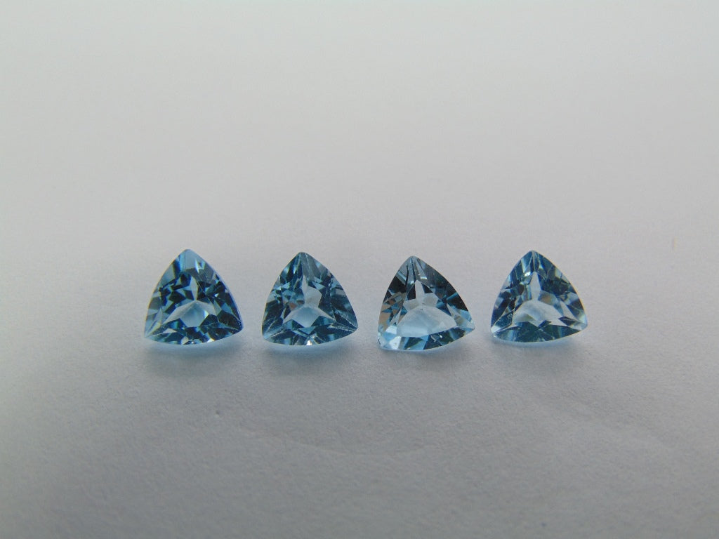 Topázio 3,25 ct calibrado 6 mm