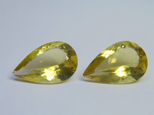 49.50ct Green Gold Par 27x17mm