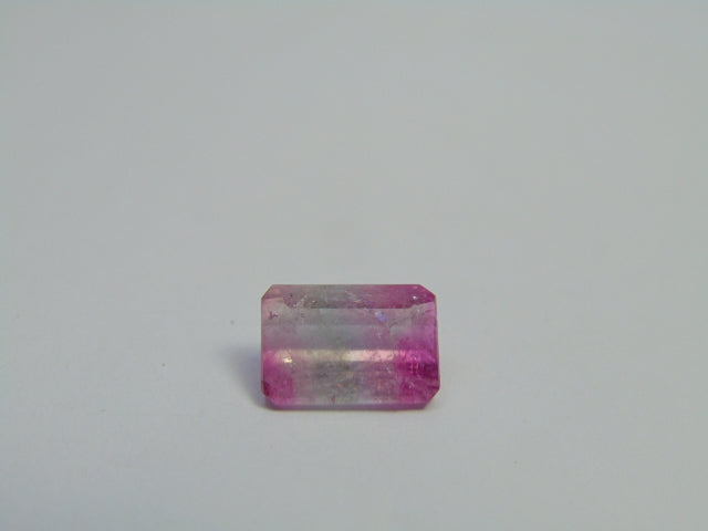 3.97ct Turmalina Bicolor 11x8mm