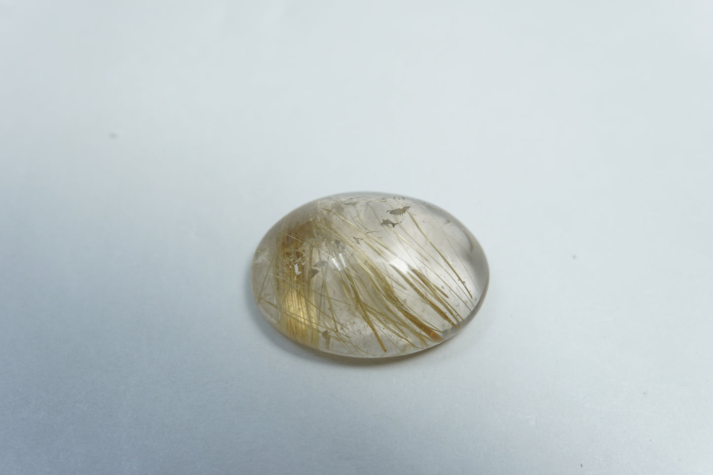 12.45ct Rutile cabochon 18x13mm