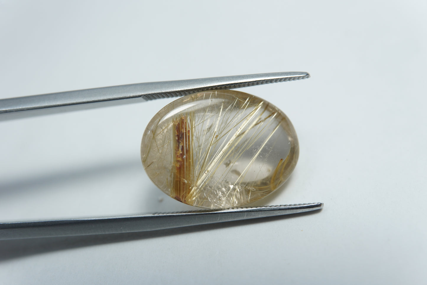 12.45ct Rutile cabochon 18x13mm