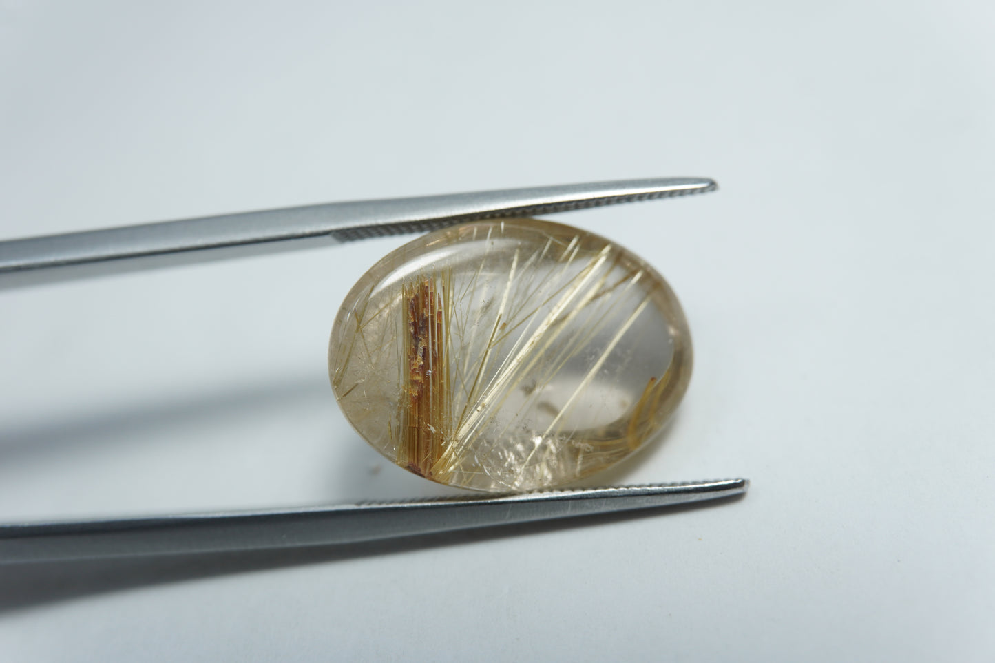 12.45ct Rutile cabochon 18x13mm