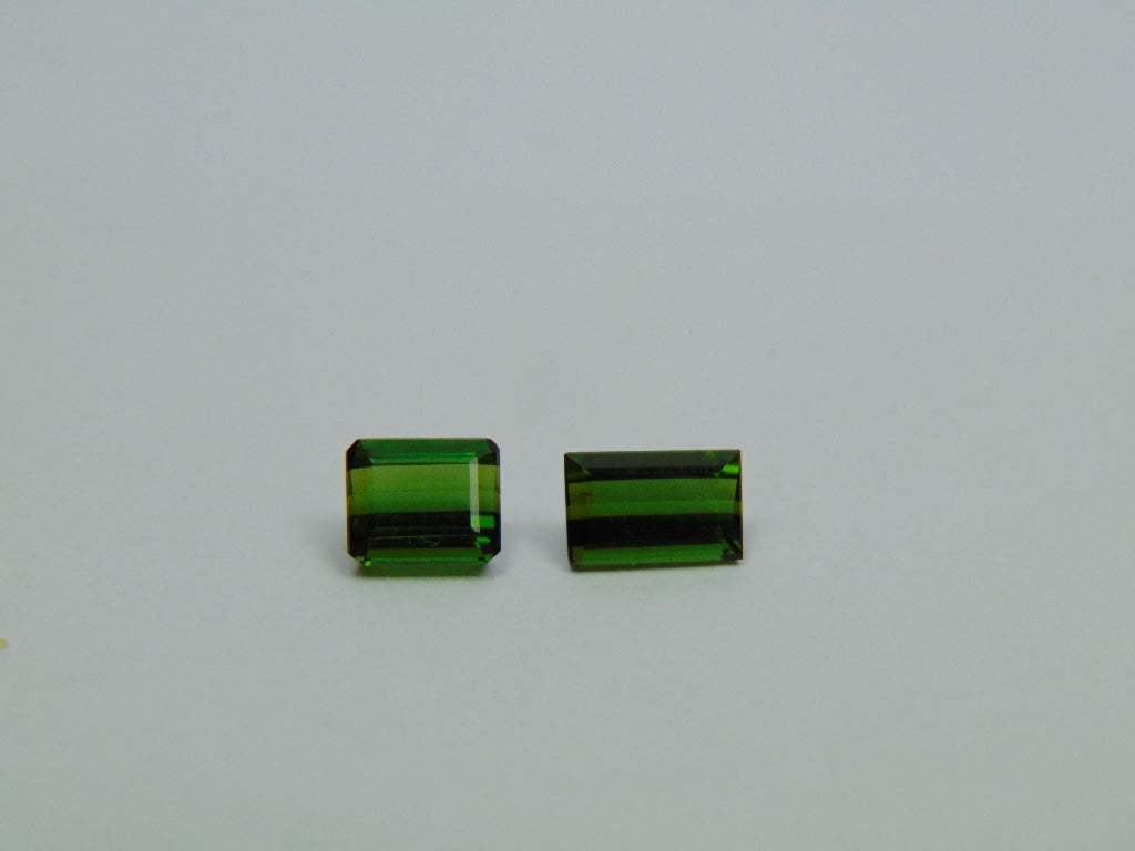 2.10ct Turmalina 7x4mm 6x5mm