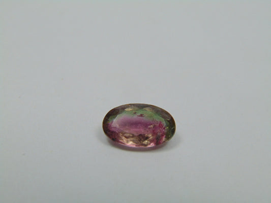 2.20ct Turmalina Bicolor 11x7mm