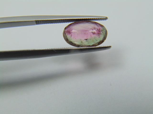 2.20ct Tourmaline Bicolor 11x7mm