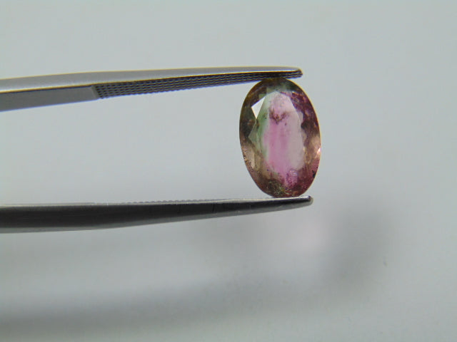2.20ct Tourmaline Bicolor 11x7mm