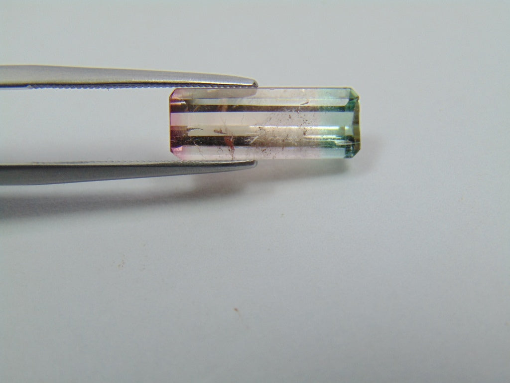 3.50ct Tourmaline Bicolor 16x6mm