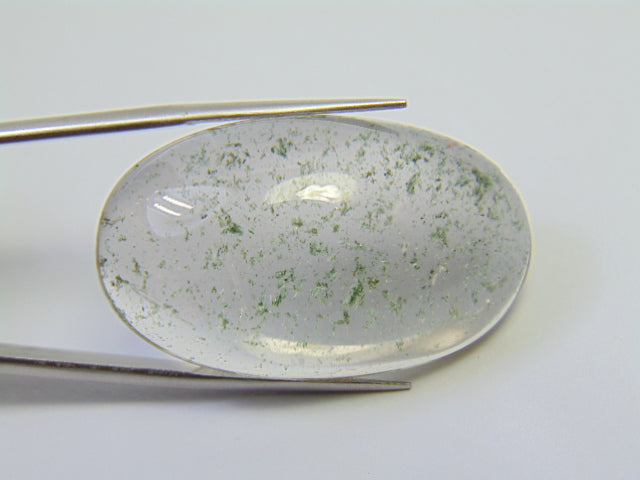 56.50ct Quartzo Lodolita Cabochão 35x21mm