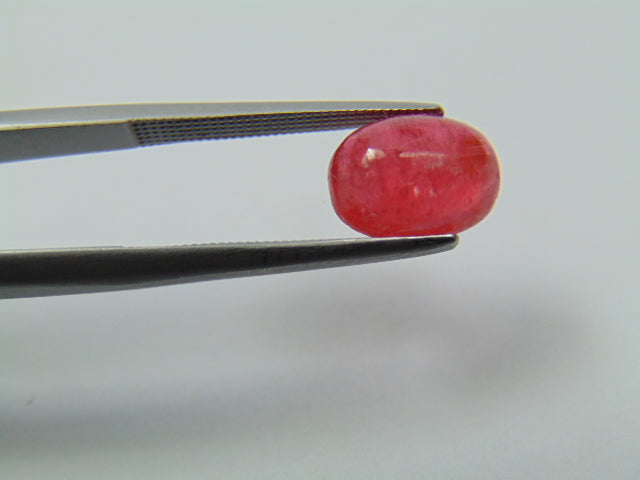 3.20ct Rodonita Cabochão 10x7mm