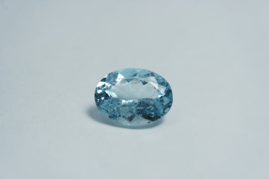 3.70ct Água-marinha 12x9mm