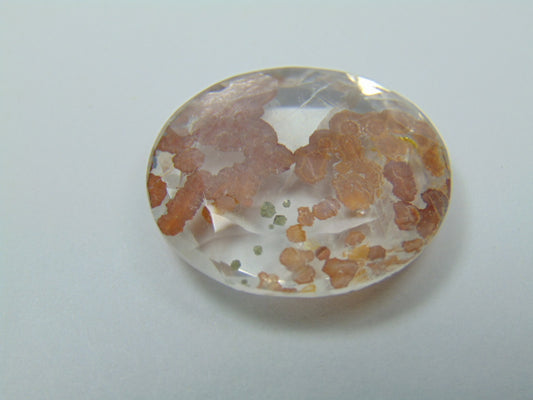 29.70ct Quartzo Com Inclusão 25x21mm